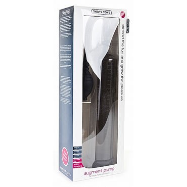 Shots Toys Augment Pump, черная
