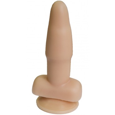 Биоклон Анальный плаг на присоске, телесный