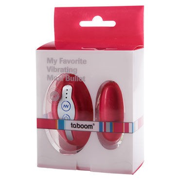 Taboom My Favorite Vibrating Maxi Bullet, розовое