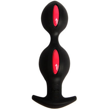 Fun Factory B Balls Duo, черно-красные