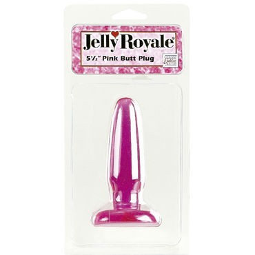 California Exotic Pink Butt Plug 14см, розовая