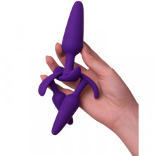 Toyfa A-toys Butt Plugs Set, фиолетовый