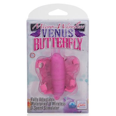 California Exotic Micro-Wireless Venus Butterfly, розовая