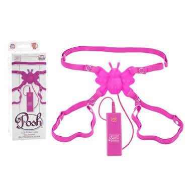 California Exotic Posh Silicone Butterfly Lovers, розовый