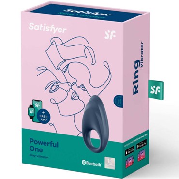Satisfyer Powerful One, синее