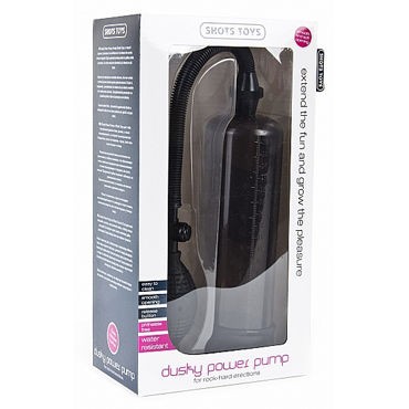 Shots Toys Dusky Power Pump, черная