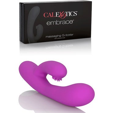 California Exotic Embrace Massaging G-Tickler, фиолетовый