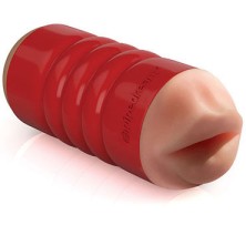 Pipedream Mouth & Ass Masturbator, красный