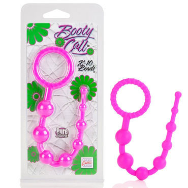 California Exotic Booty Call X-10 Beads, розовая