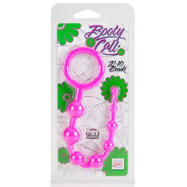 California Exotic Booty Call X-10 Beads, розовая