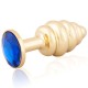 LoveToys Butt Plug Gold, синий