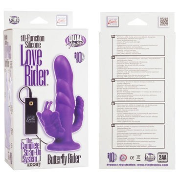California Exotic Love Rider Butterfly Riders, фиолетовый