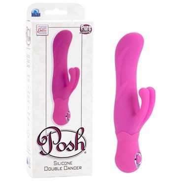 California Exotic Posh Silicone Double Dancer, розовый