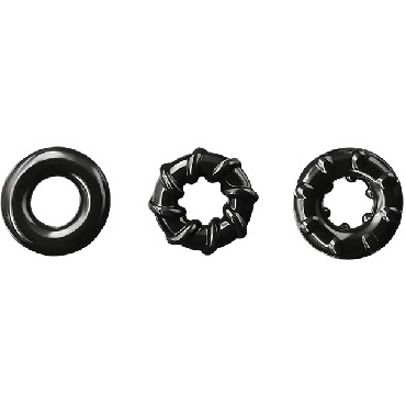 NSnovelties Renegade Dyno Rings, черный