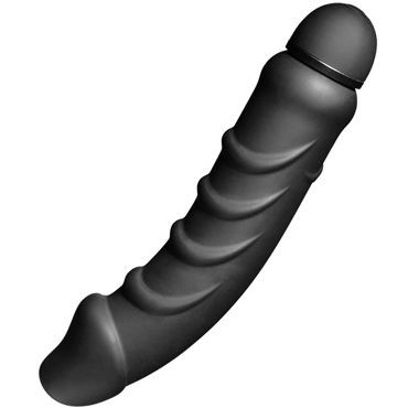 Tom of Finland 5 Speed Silicone Vibe, черный