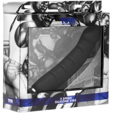 Tom of Finland 5 Speed Silicone Vibe, черный