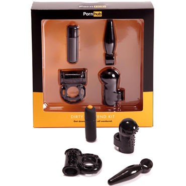 Pornhub Dirty Weekend Kit, черный