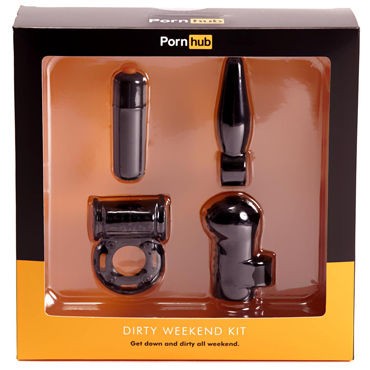 Pornhub Dirty Weekend Kit, черный