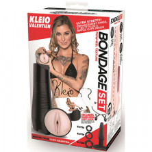 Pornstar Bondage Set - Kleio Valentien, телесный/черный