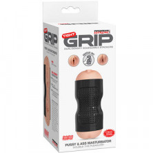 Pipedream Pussy & Ass Masturbator, черный