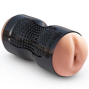 Pipedream Pussy & Ass Masturbator, черный