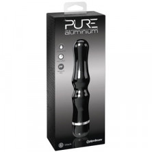 Pipedream Pure Aluminium Black Large