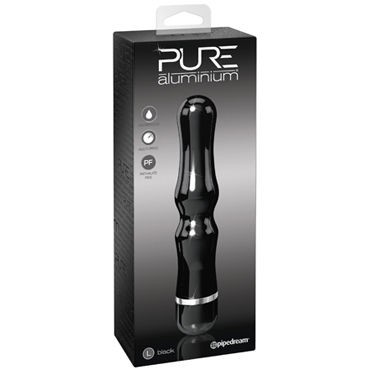 Pipedream Pure Aluminium Black Large