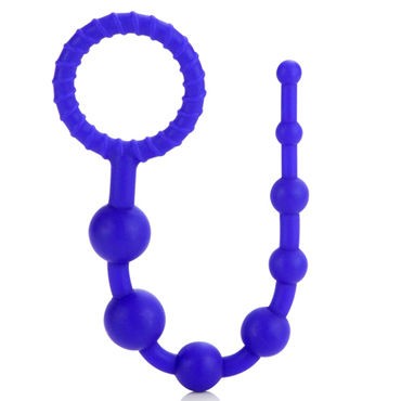 California Exotic Booty Call X-10 Beads, фиолетовая