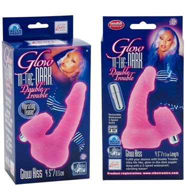 California Exotic Glow In The Dark Double Trouble