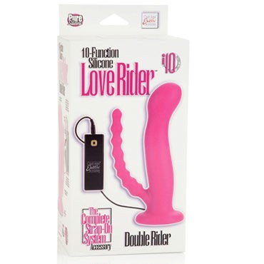 California Exotic Love Rider Double Riders, розовый