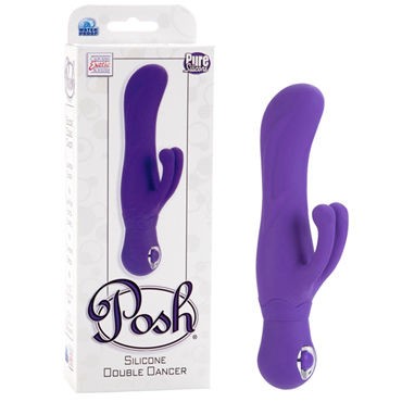 California Exotic Posh Silicone Double Dancer, фиолетовый