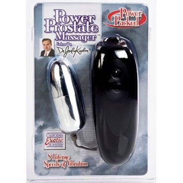 California Exotic Prostate Massager, серебристый