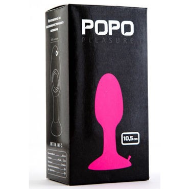 ToyFa Popo Pleasure Анальная втулка, 10см