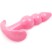 Brazzers Анальная пробка с шариками, розовая