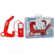 Doc Johnson Mens Pleasure Wand, красный