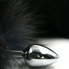 Kanikule Анальная пробка из металла, серебристая