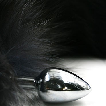 Kanikule Анальная пробка из металла, серебристая