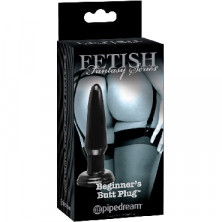 Pipedream Fetish Fantasy Series Limited Edition Beginner's Butt Plug, черный