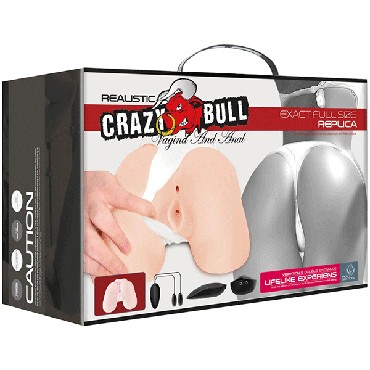 Baile Crazy Bull Vagina and Anal, телесный