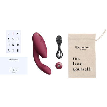 Womanizer Duo 2, бордовый