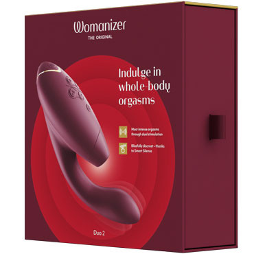 Womanizer Duo 2, бордовый