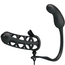Baile Pretty Love Hercules Penis Sheath Vibrating, черная