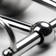 ToyFa Metal Стринги из металла с двумя стимуляторами, серебристые