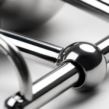 ToyFa Metal Стринги из металла с двумя стимуляторами, серебристые