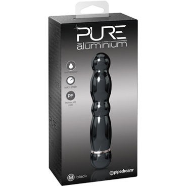 Pipedream Pure Aluminium Black Medium