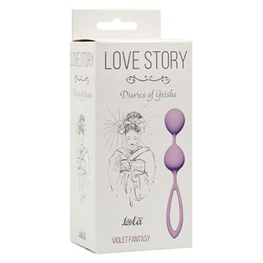 Lola Toys Love Story Diaries Of Geisha, фиолетовые