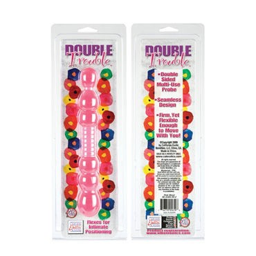 California Exotic Double Trouble Probes, розовый