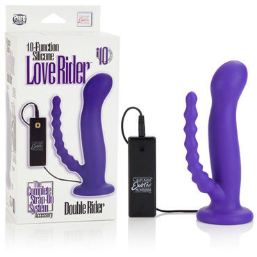 California Exotic Love Rider Double Riders, фиолетовый