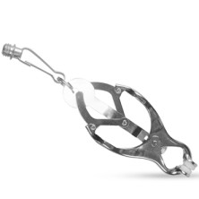 Easytoys Japanese Clover Clamps With Weights, серебристые