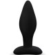Brazzers Анальная пробка классической формы 10.5 см, черная